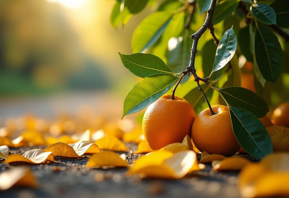 citronnier feuilles perdre