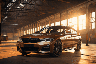 BMW 330D berline et coupé avec puissance moteur élevée